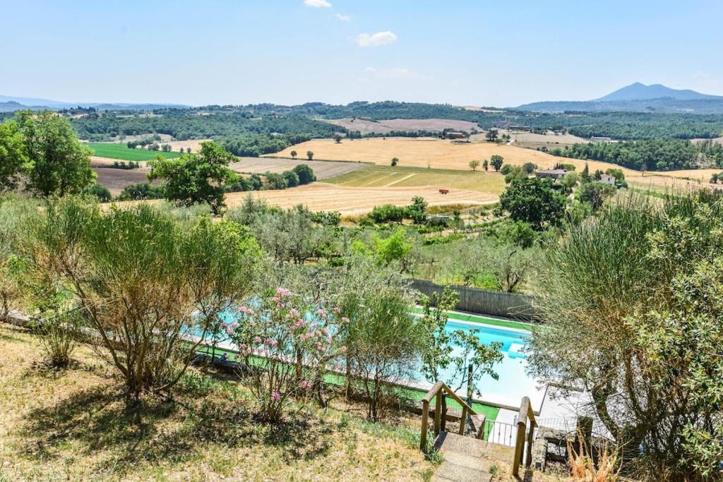 Agriturismo Podere Biancospino Piscina Privata 끼안챠노테르메 외부 사진