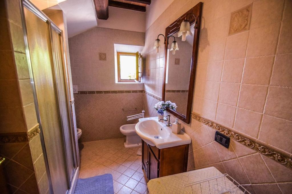 Agriturismo Podere Biancospino Piscina Privata 끼안챠노테르메 외부 사진