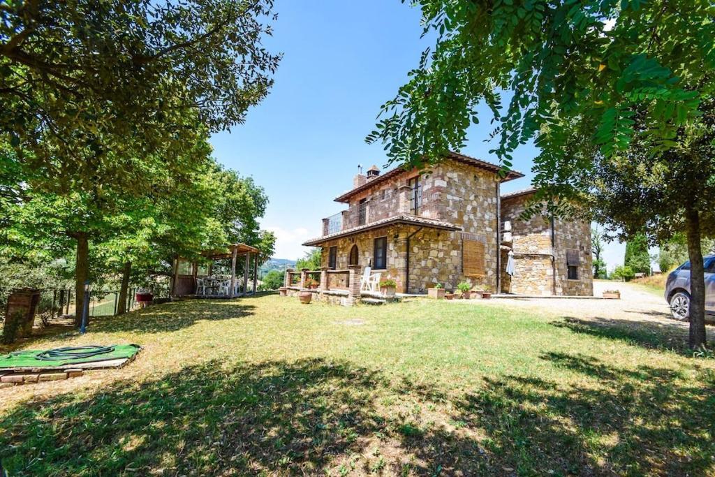 Agriturismo Podere Biancospino Piscina Privata 끼안챠노테르메 외부 사진