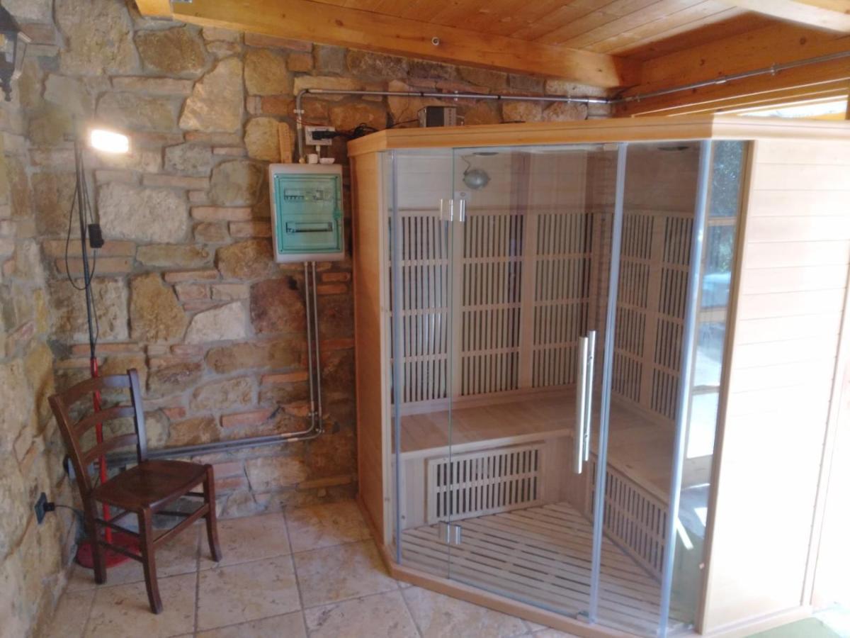 Agriturismo Podere Biancospino Piscina Privata 끼안챠노테르메 외부 사진