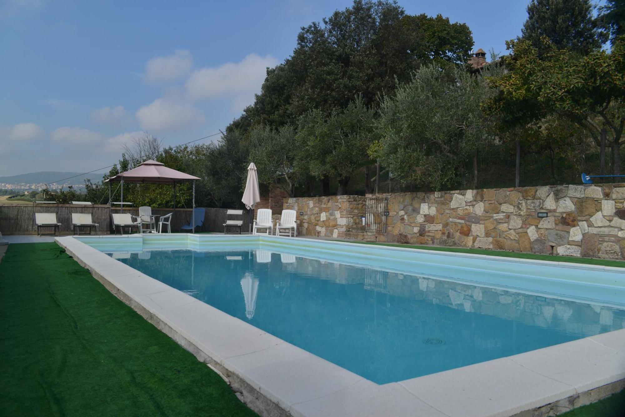Agriturismo Podere Biancospino Piscina Privata 끼안챠노테르메 외부 사진